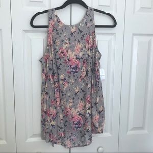 Two for One!! Old Navy Floral Swing Tank Size L